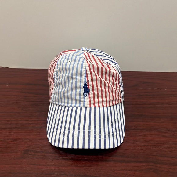 Ralph Lauren Polo, Dad Hat, Stripes - Picture 1 of 9